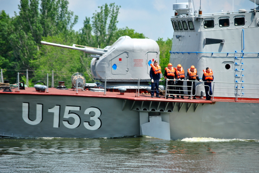 Ракетний катер «Прилуки» ВМС ЗС України провів перші ходові випробування