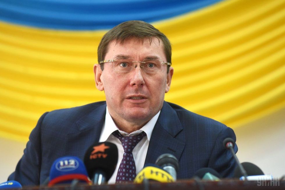 Юрій Луценко заявив про свою відставку з посади генпрокурора