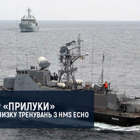 У Чорному морі катер Прилуки провів маневри з кораблями НАТО
