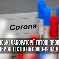 Українська лабораторна мережа готова проводити мільйон тестів на Covid-19 на добу — Ляшко