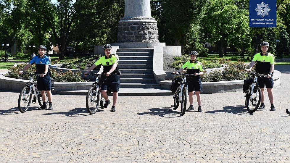 У Чернігові розпочав роботу поліцейський велопатруль