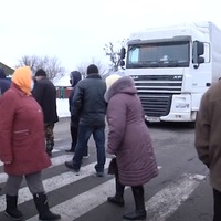 Мешканці Охіньок заблокували рух транспорту на трасі Київ–Суми