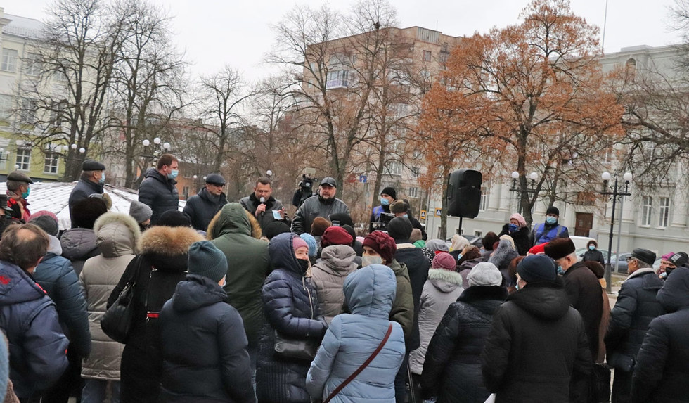Керівництво Чернігівської ОДА провело перемовини з мітингувальниками