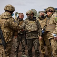 Зеленський відвідав позиції українських військ на Донбасі