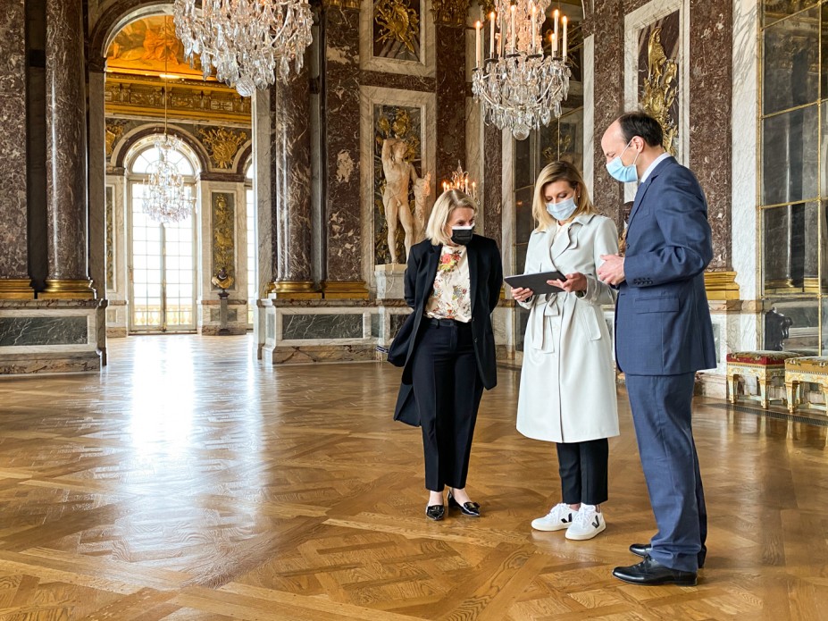 У Версальському палаці запрацював україномовний аудіогід