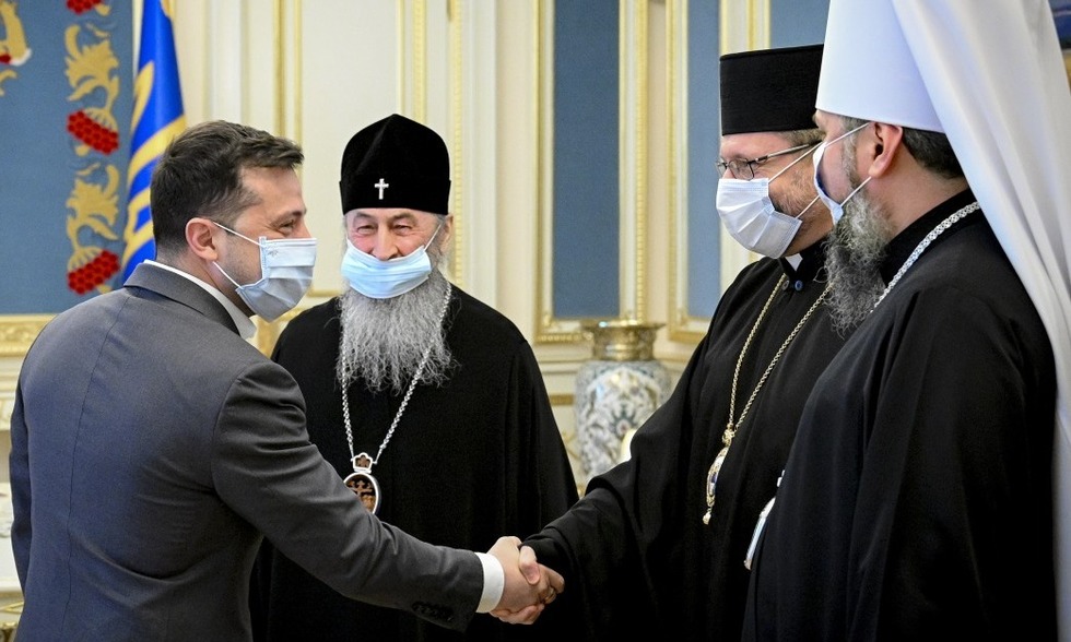 Зеленський зустрівся з керівниками ПЦУ, УГКЦ та Московської церкви