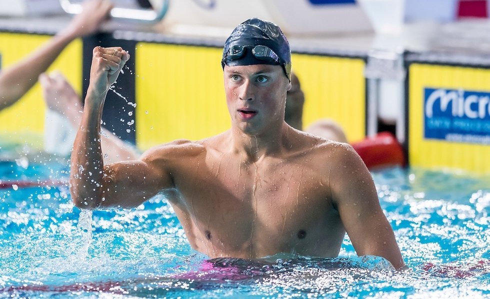 Михайло Романчук виграв «золото» чемпіонату Європи з плавання на 1500-метрівці