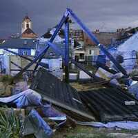 Чехією пронісся торнадо: зруйновані села, сотні постраждалих