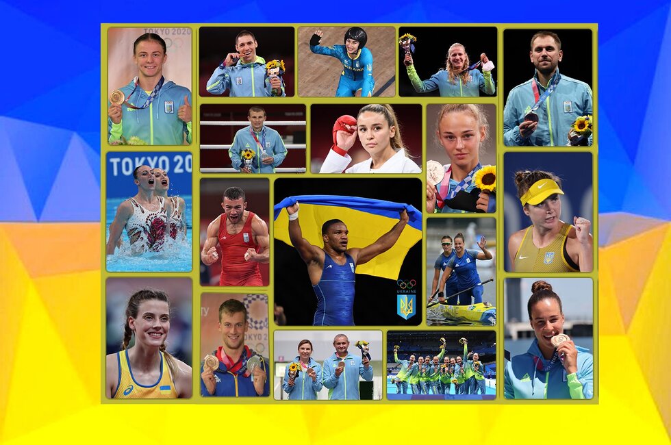 Україна в ТОП-20 на Олімпійських іграх за кількістю нагород з-поміж 206 країн-учасниць