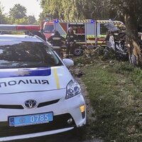 На Прилуччині BMW влетіла в дерево: водій загинув на місці