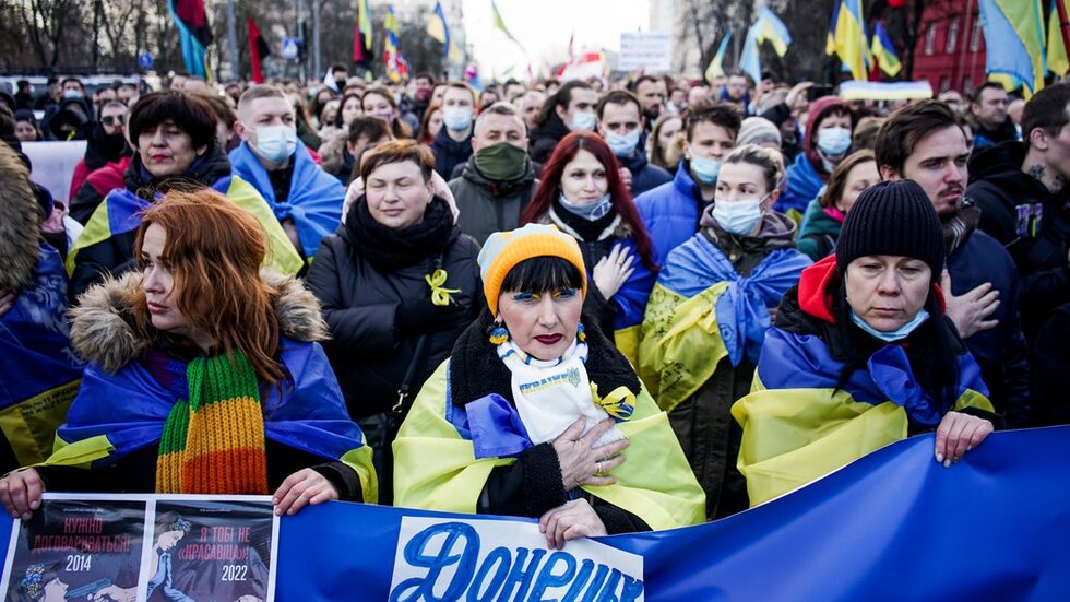 У Києві тисячі людей вийшли на Марш єдності за Україну