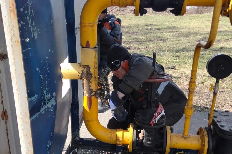 Фахівці «Чернігівгазу» поновили розподіл газу в селі Нова Басань