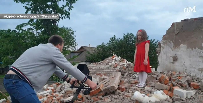 Як знімали кліп Кіри Левченко «Зупиніть війну»