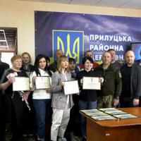 У Прилуцькій РВА відбулося нагородження волонтерів відзнакою Президента «За оборону України»