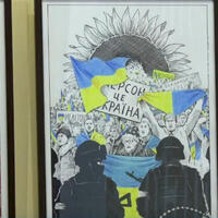 У Прилуцькому музеї відкрилася виставка художника Олександра Гузєва «До та після»