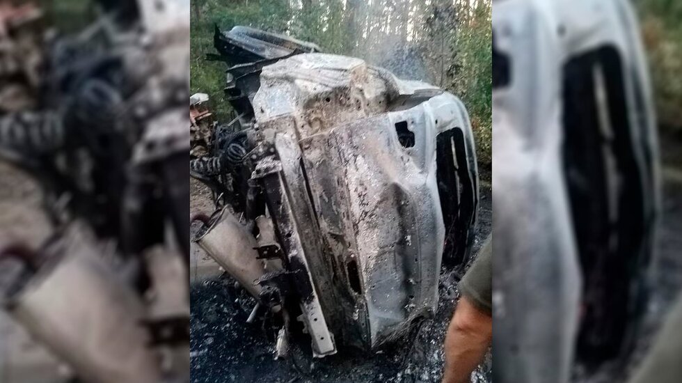 Авто підірвалося на міні: на Чернігівщині загинули патрульний та його дружина, діти у лікарні