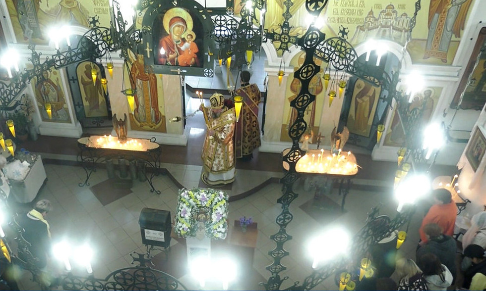 Єпископ Чернігівський і Ніжинський звершив Божественну Літургію у Соборі Різдва Пресвятої Богородиці