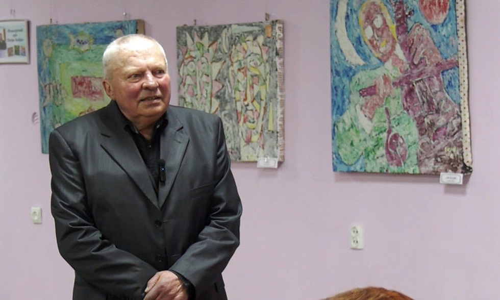 З нагоди 70-річного ювілею художника-авангардиста Петра Бойка відкрилася його персональна виставка