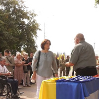 У Прилуках родинам загиблих захисників,зниклих безвісти та пораненим бійцям вручили народні відзнаки