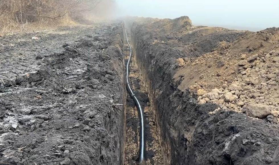 Для мікрорайону Рокитне будують нову мережу водопостачання