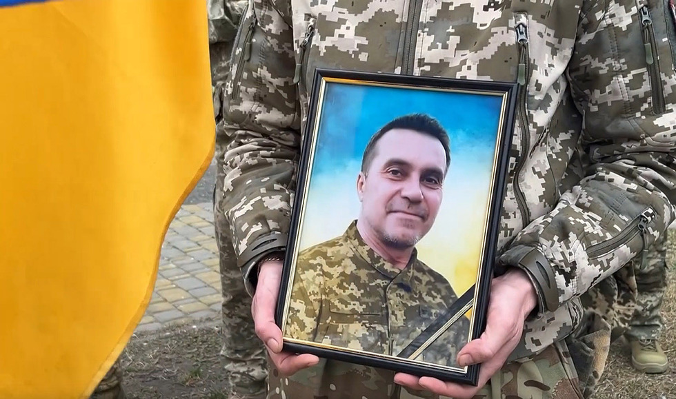 На щиті до рідного дому повернувся Володимир Маляренко