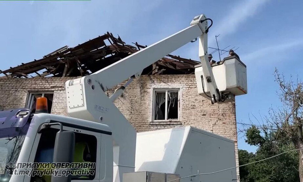 У громаді на Прилуччині долають наслідки російської атаки