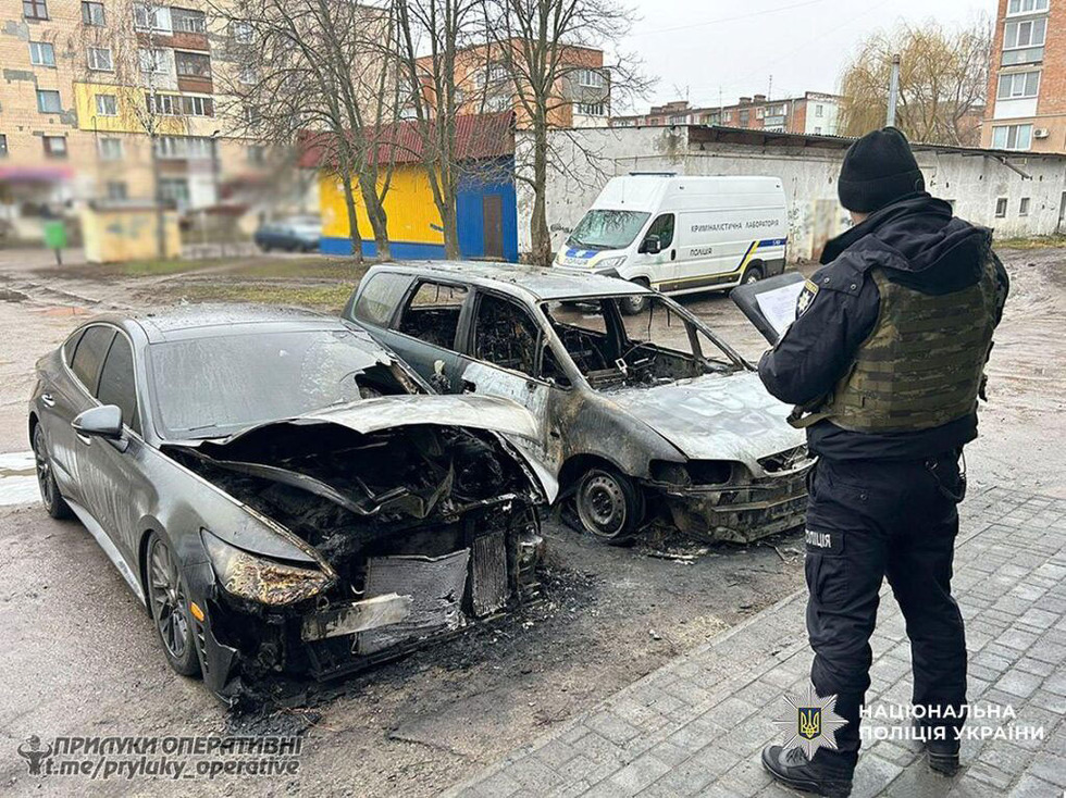 У Прилуках судитимуть чоловіка, причетного до підпалів кількох автівок