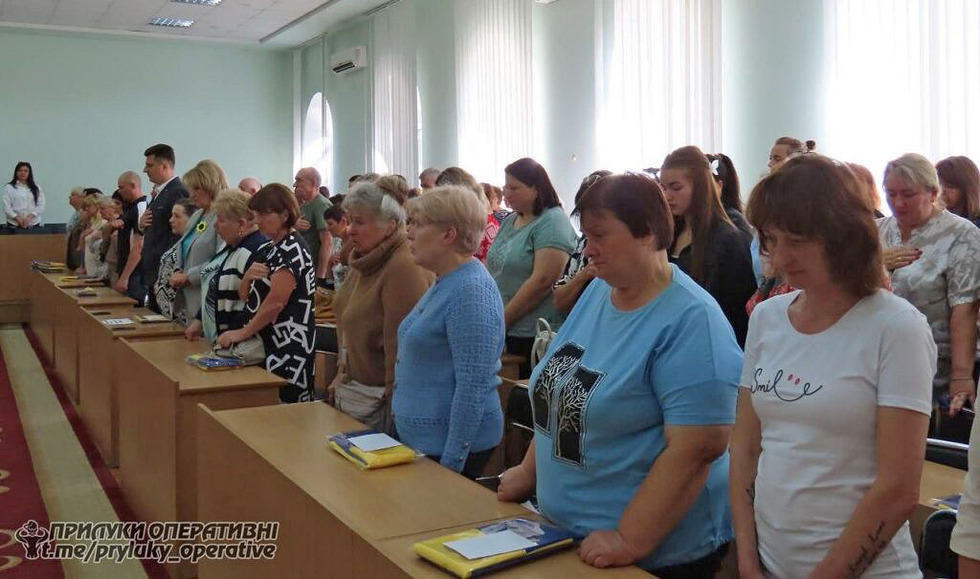 Прилуцька громада вшанувала загиблих на війні оборонців