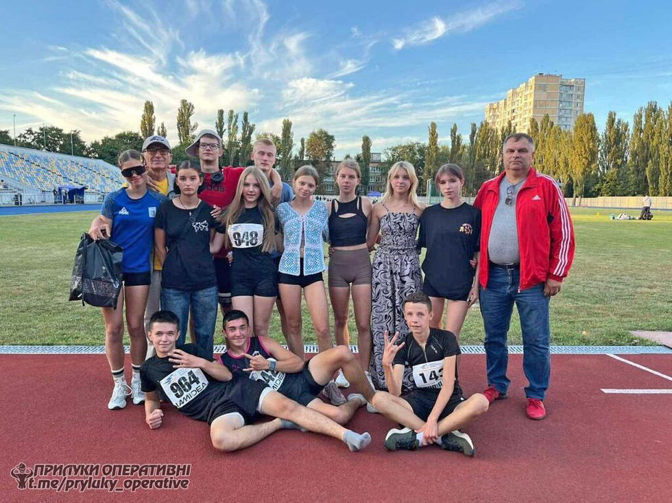 Легкоатлети з Прилуччини посіли призові місця на чемпіонаті у Києві