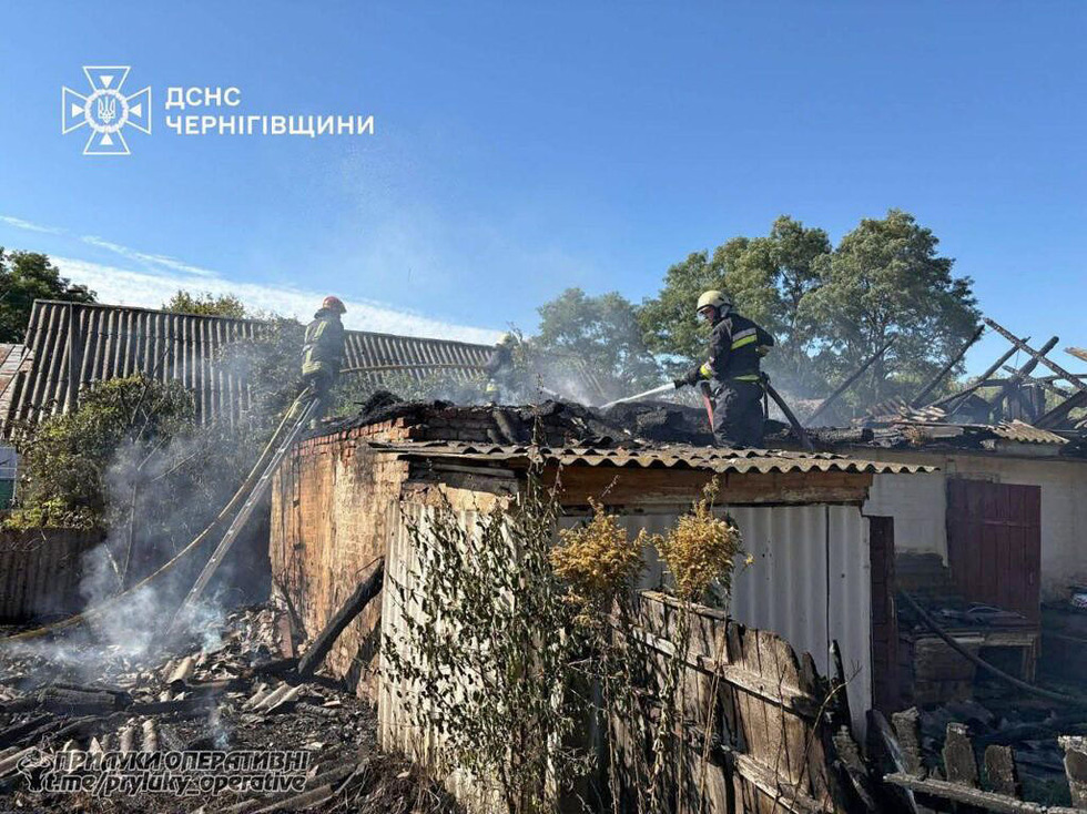 На Прилуччині за вихідні сталися три пожежі