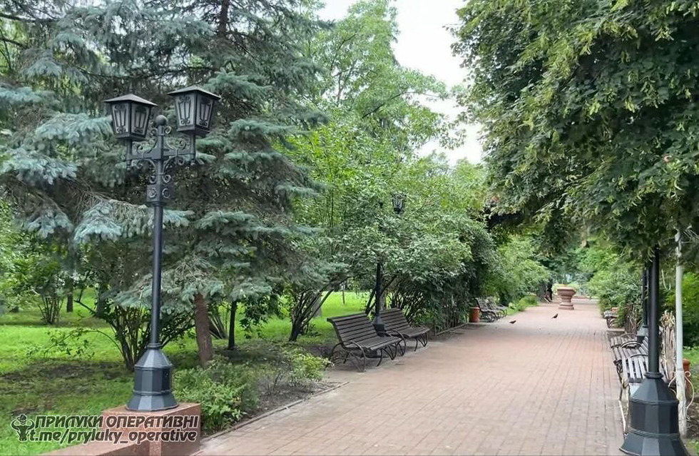 У Прилуках завершили ремонт системи вуличного освітлення Центральної площі