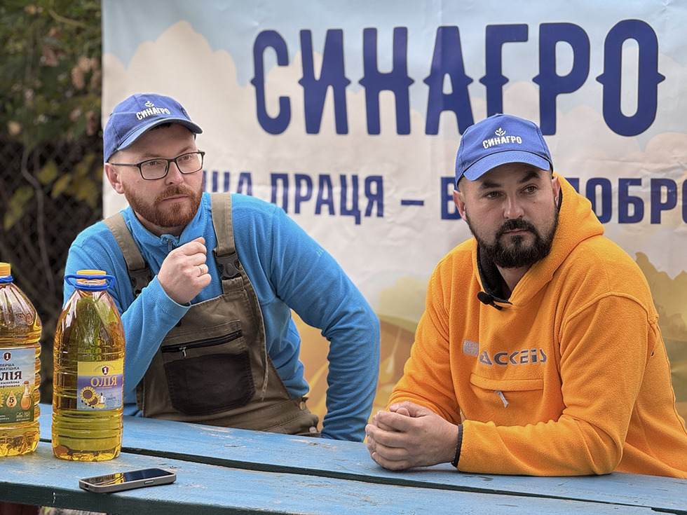 Брати з Прилуччини виготовляють рижієву олію