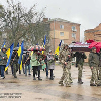 У Прилуках провели в останню путь загиблого військового ЗСУ Сергія Назарука