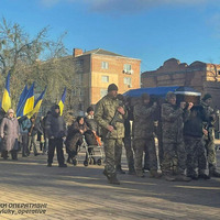 У Прилуках провели в останню путь загиблого військового ЗСУ Павла Бойка