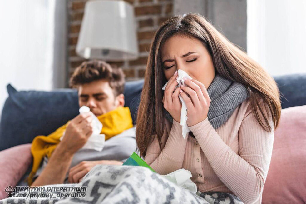 На Чернігівщині збільшилась кількість хворих на ГРВІ