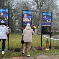 У селі на Прилуччині відкрили Алею Героїв