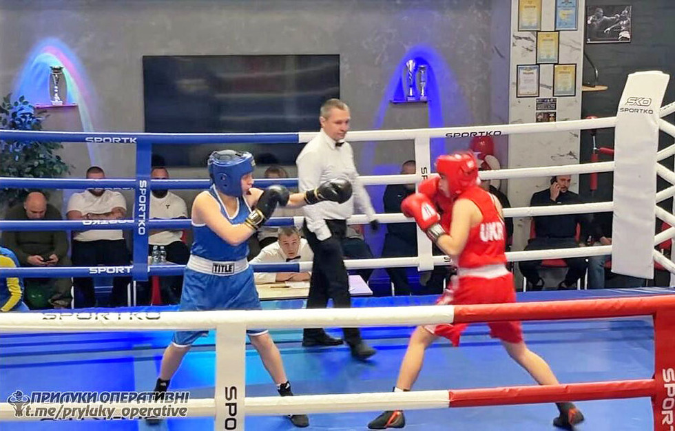 Турнір з боксу до Дня ЗСУ вперше провели у Прилуках
