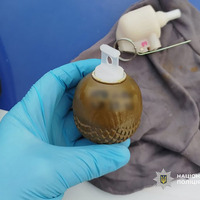 У жителя Прилуччини посеред вулиці вилучили гранату