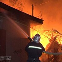 В селі на Прилуччині горіла літня кухня