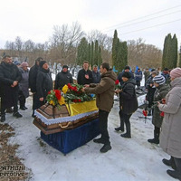 На Прилуччині провели в останню путь загиблого військового ЗСУ Володимира Тютюнника