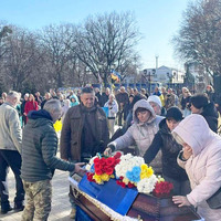 У Прилуках попрощалися із загиблим військовим ЗСУ Володимиром Онищенком