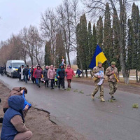 На Прилуччині провели в останню путь загиблого військового ЗСУ Олександра Новака