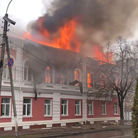 Ворог атакував шахедами адміністративні будівлі у Прилуках