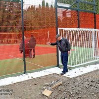 У селі на Прилуччині за кошти агропідприємства збудували спортмайданчик