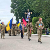 На Прилуччині провели в останню путь військового ЗСУ Сергія Пастуха