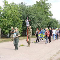 Варвинська громада попрощалася із військовим Юрієм Запростим