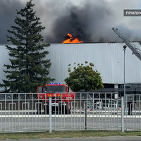 Очевидці розповіли про атаку БПЛА на тютюнову фабрику в Прилуках